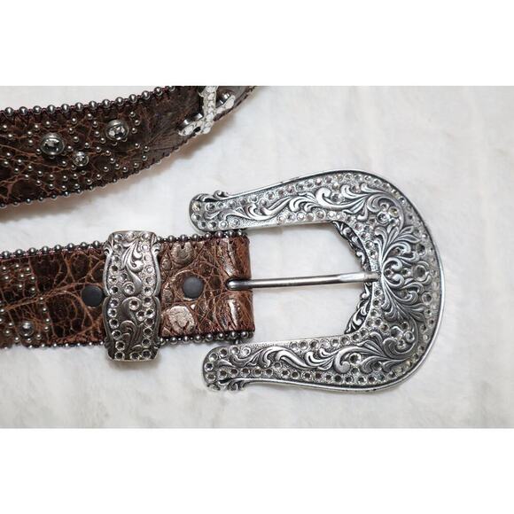 Justin Western Belt Women's Size 40 - Picture 1 of 6